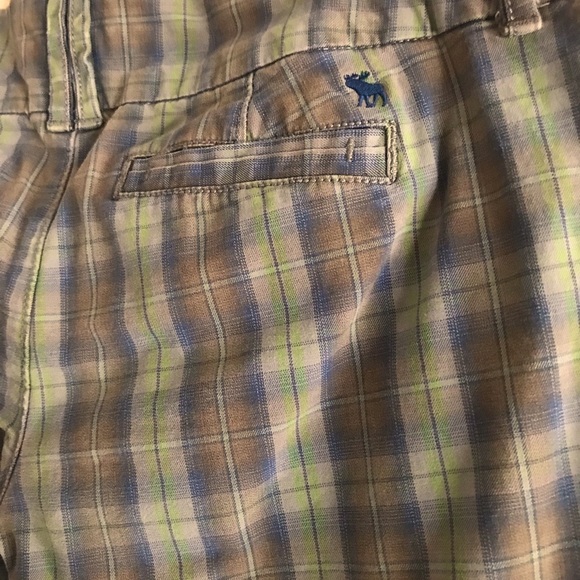 Abercrombie & Fitch Plaid Shorts Size 4 - Picture 6 of 8